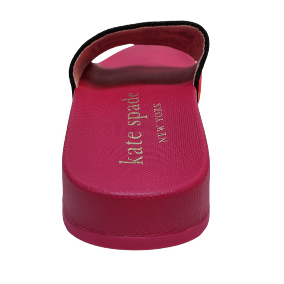 Kate Spade Womens Shoe Buttercup Slip On Slide Sandals Pink Heirl… - Picture 4 of 6